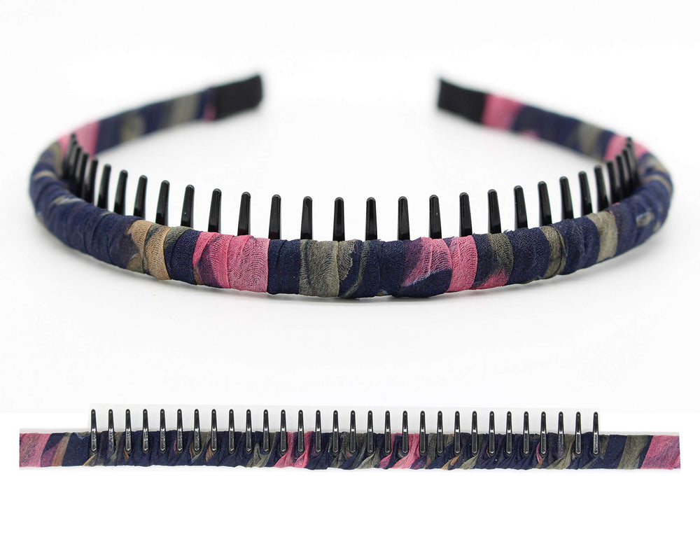 JOBAND headband worn during yoga keeping hair back for focused movement