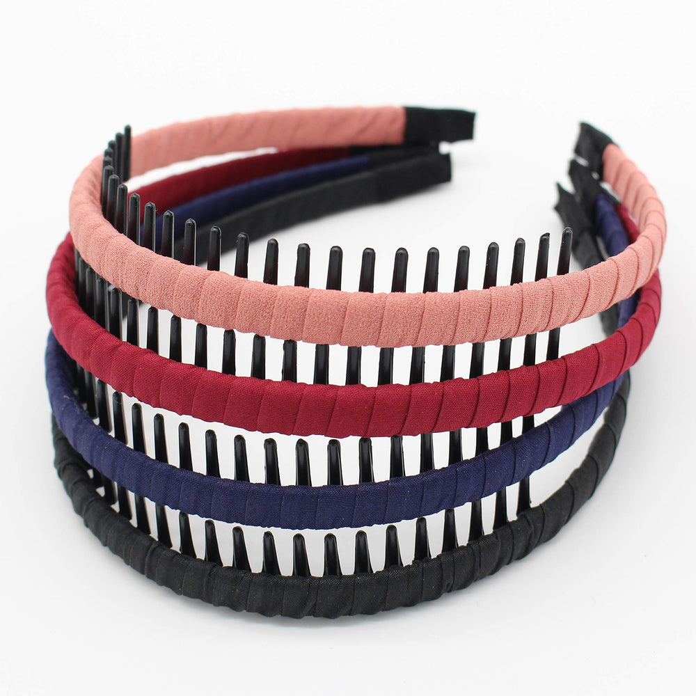 JOBAND headband front view showing sleek satin finish and comfortable shape