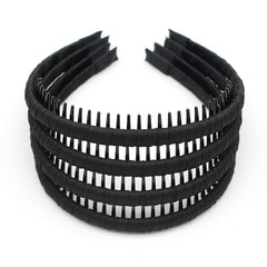 JOBAND front view of four headbands in pack, shows colors and slim profile for versatile wear