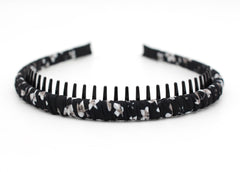 JOBAND headband worn during yoga keeping hair back for undisturbed movement