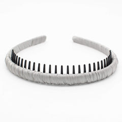 JOBAND hairbands on vanity with mirror illustrating easy styling and everyday use