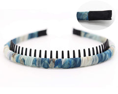JOBAND headband styled with party outfit adding simple polished detail