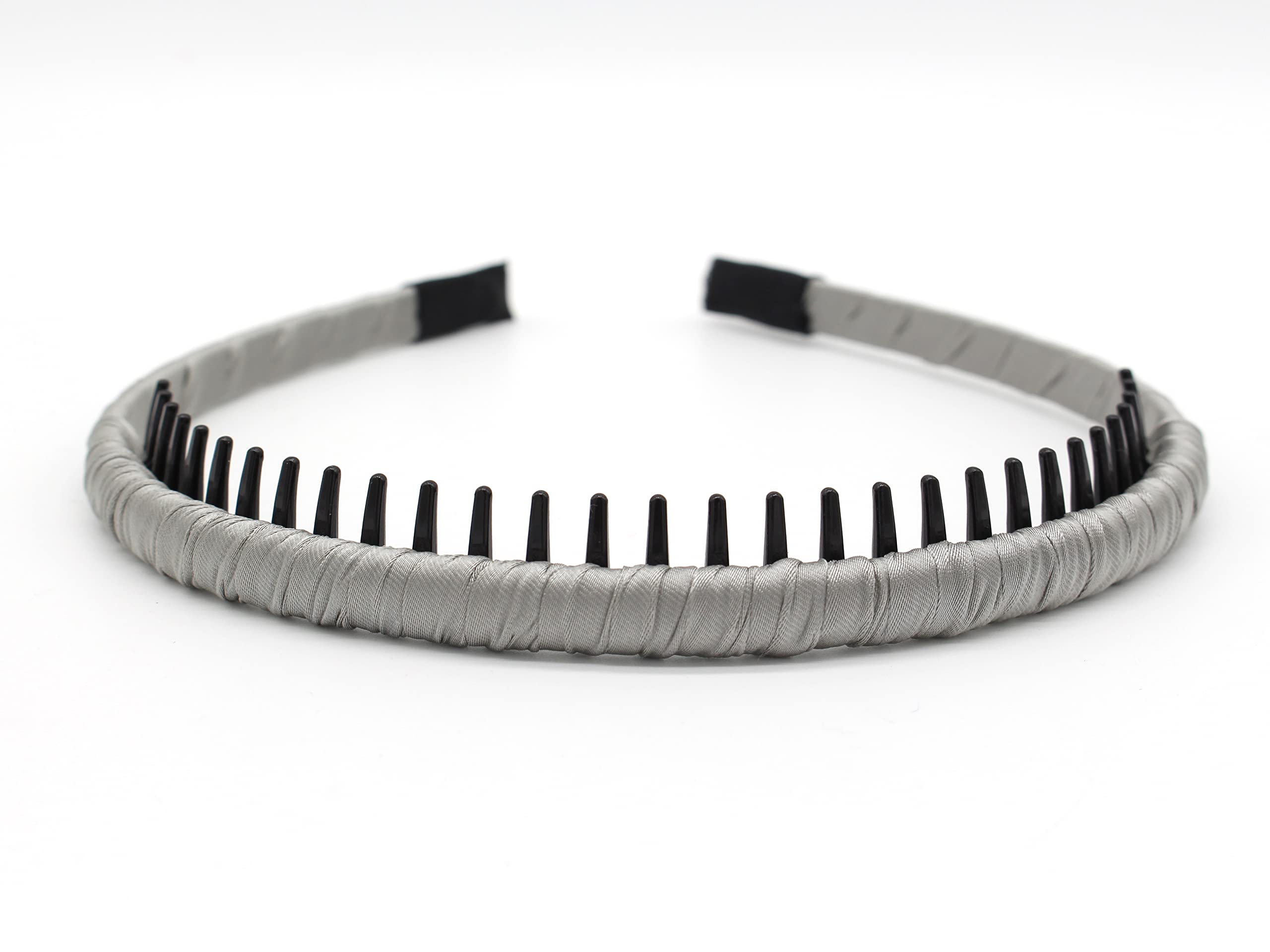 JOBAND headband on model in yoga pose keeping hair away for focus