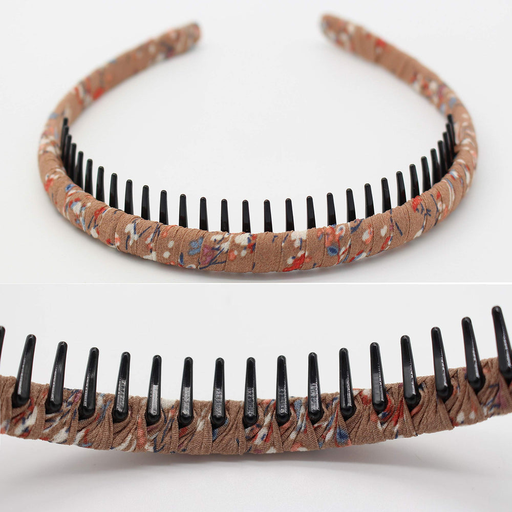 JOBAND resin teeth detail showing rounded teeth for gentle grip and non-slip hold