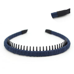 JOBAND headband worn by model showing slim profile and comfortable fit
