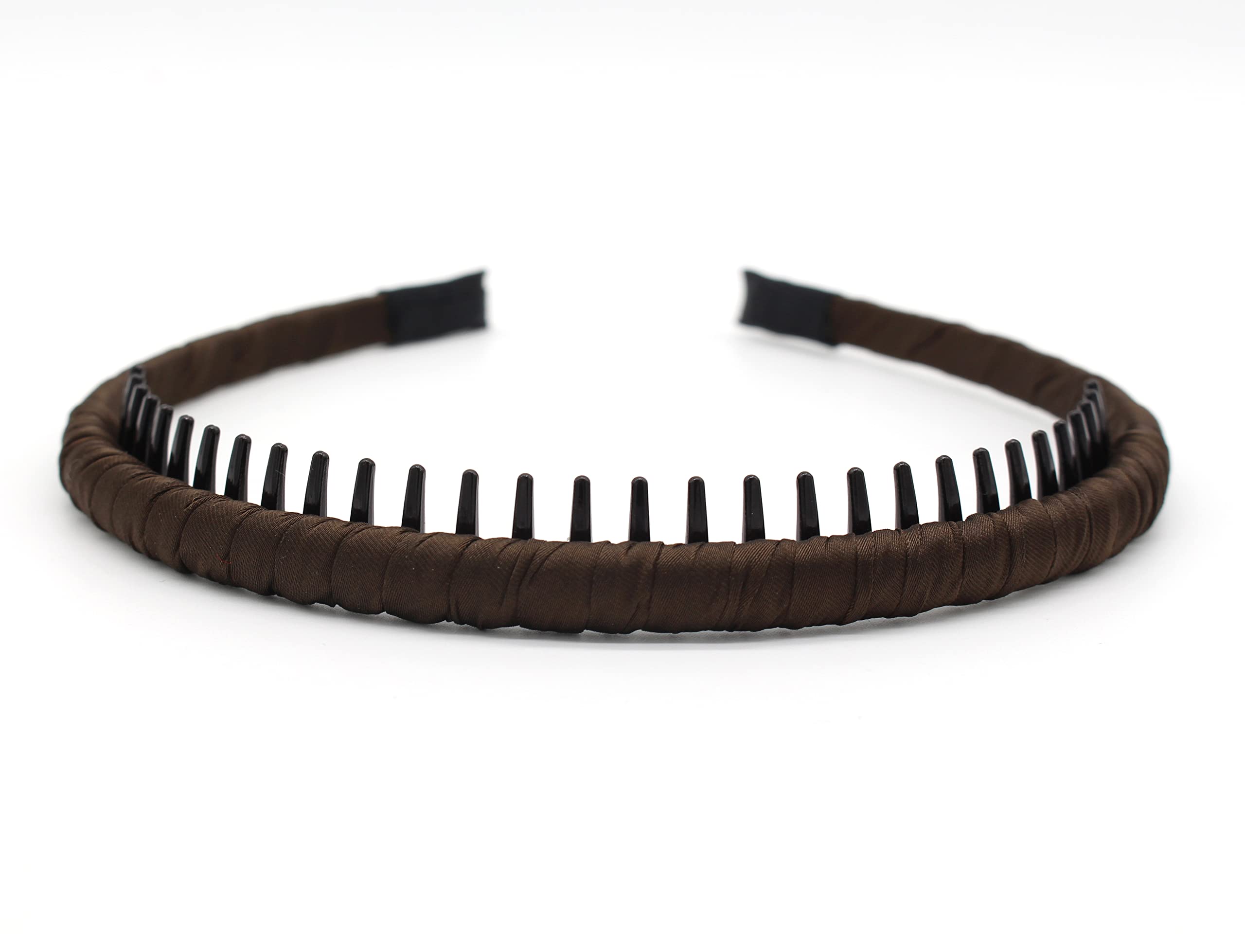 JOBAND headband next to hand showing scale and lightweight size