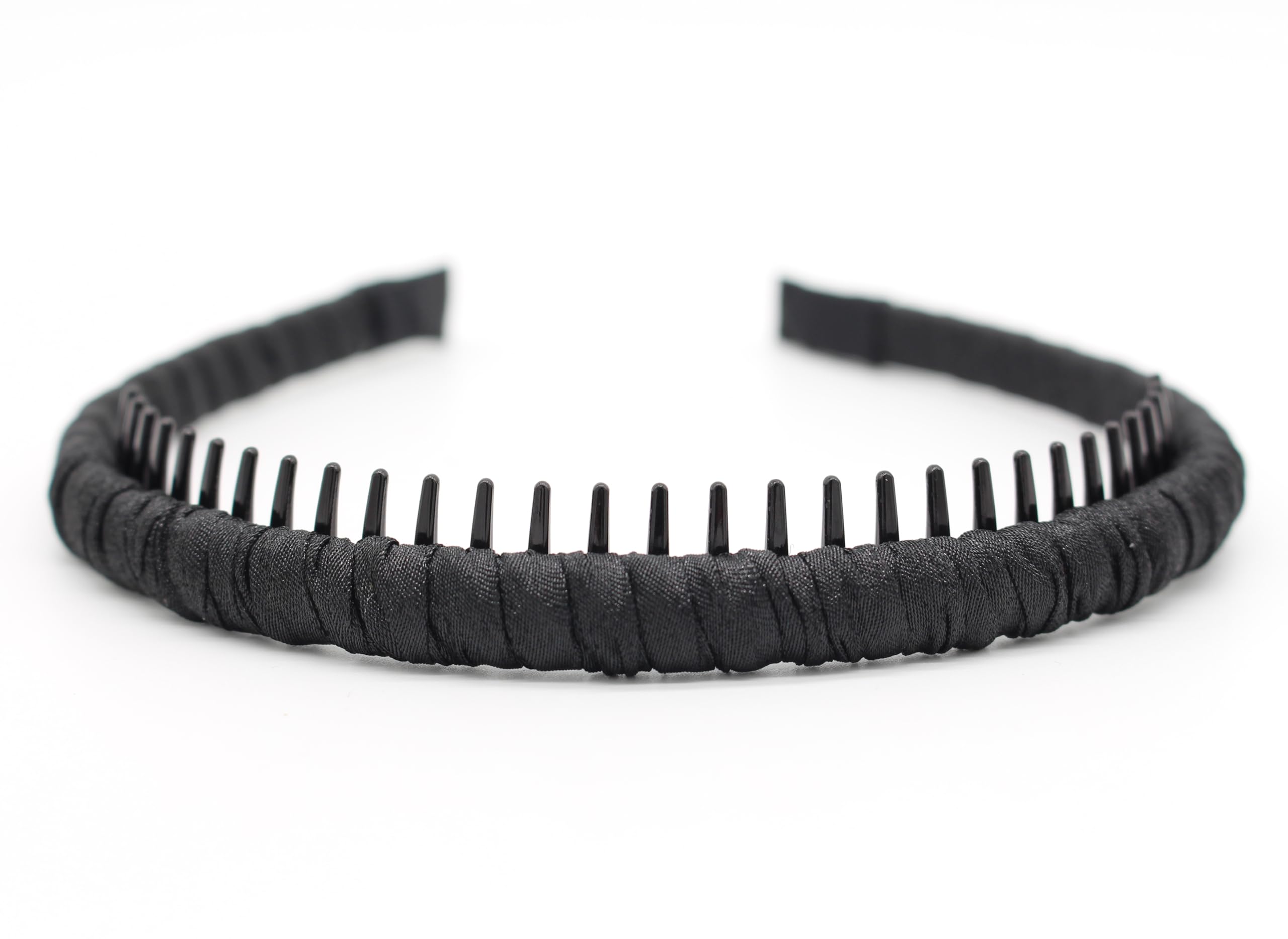 JOBAND stacked headbands flat lay displaying easy storage and quick access benefit