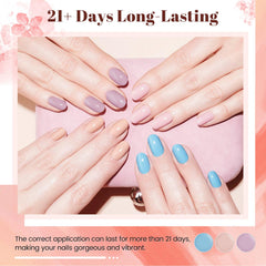 JODSONE application on fingernail closeup demonstrating smooth coverage benefit