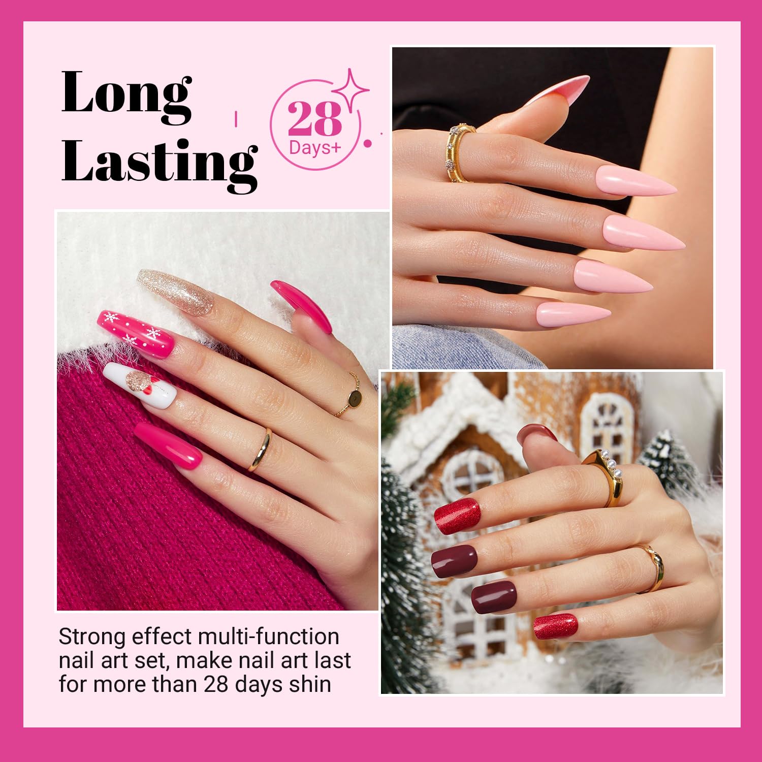 JODSONE application on fingers demonstrating salon-style results at home