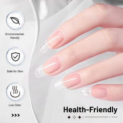 JODSONE brush applying gel demonstrating controlled application and neat coverage