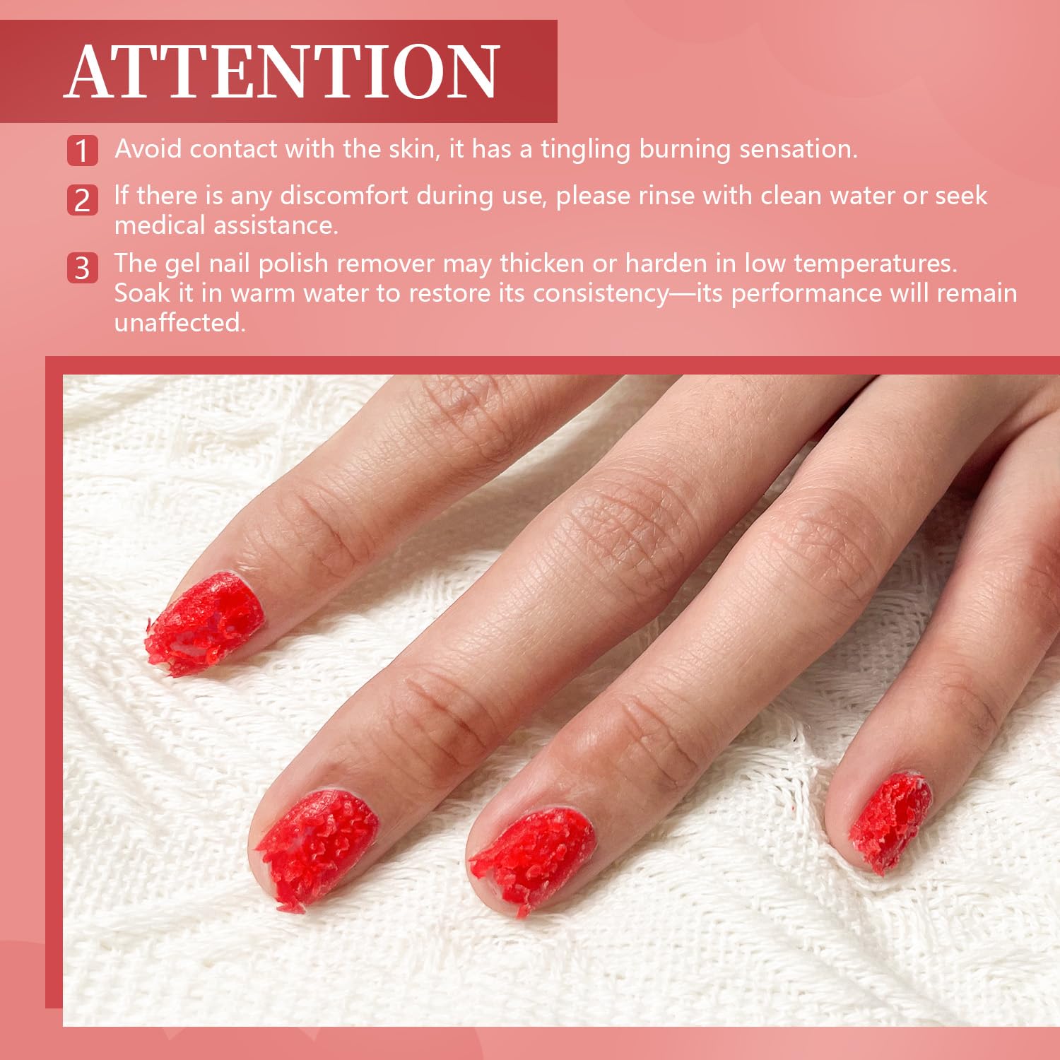 JODSONE before and after nail results, visible gel removal benefit