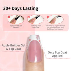 JODSONE brush applying gel close-up showing thick texture for easy sculpting