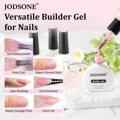 JODSONE brush close-up showing smooth gel texture for even application