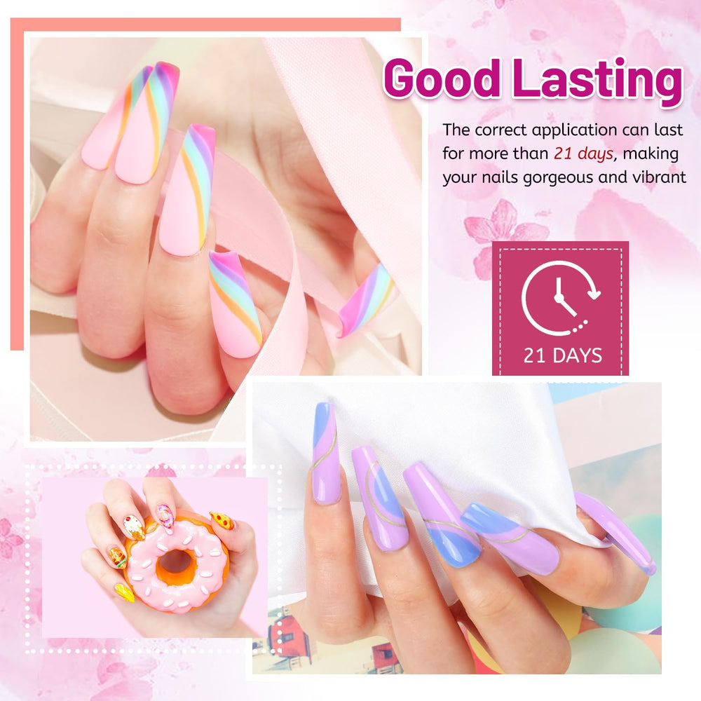 JODSONE close-up of gel polish texture demonstrating smooth application and high shine