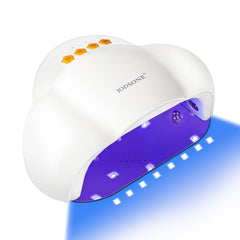 JODSONE cloud-shaped lamp front view showing sleek design and portability