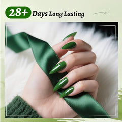 JODSONE cured nail extension showcasing strength and durable finished look benefit