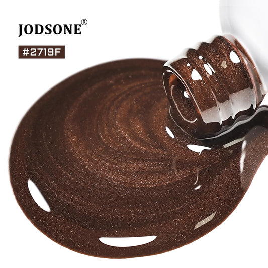 JODSONE brush stroke of gel on white card showing smooth application and rich color