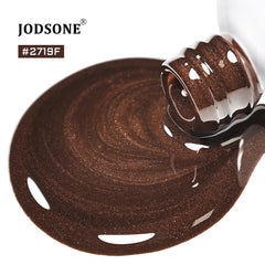JODSONE brush stroke of gel on white card showing smooth application and rich color