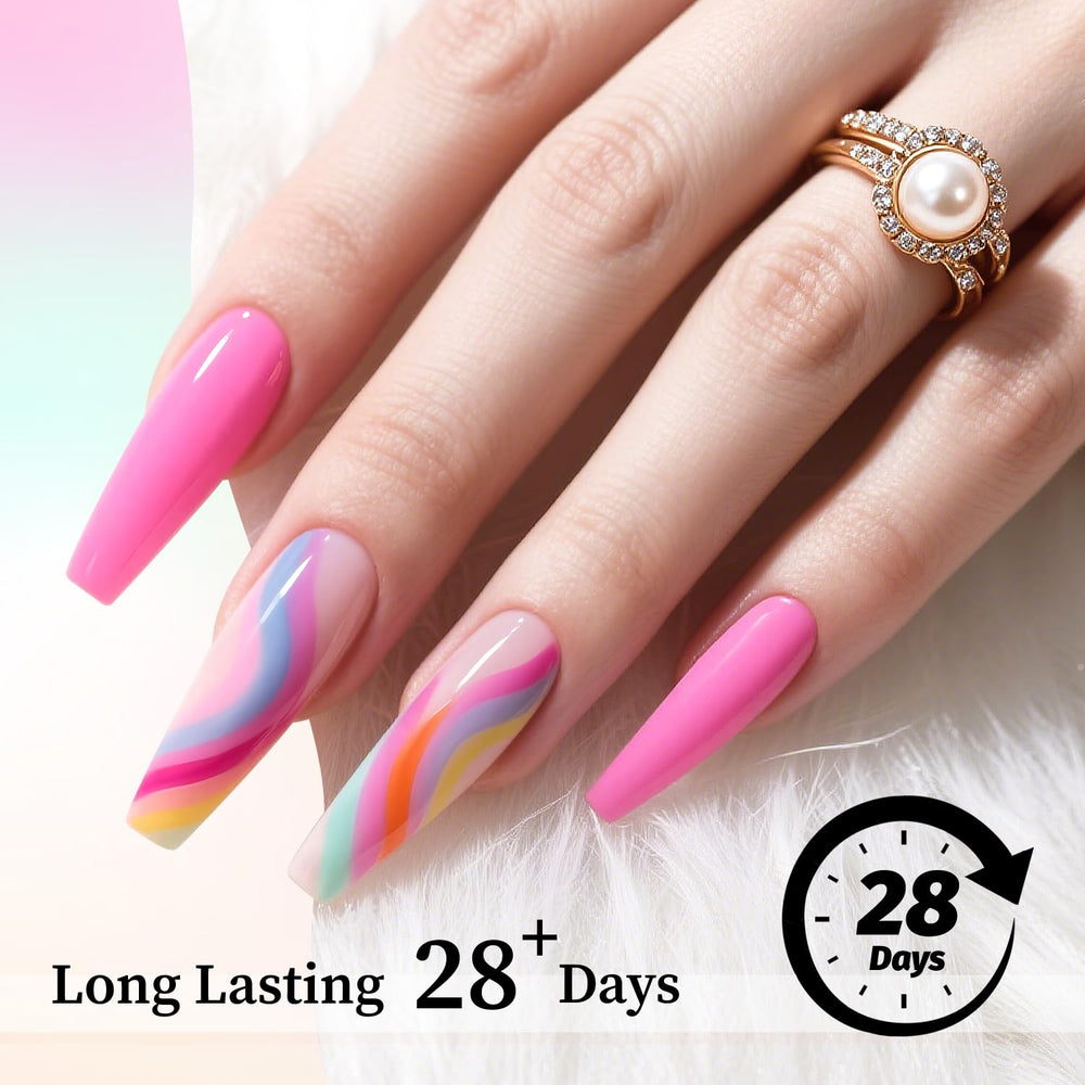 JODSONE finished manicure lifestyle photo showcasing salon shine