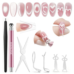 JODSONE kit front layout showing all tools for versatile nail art benefits