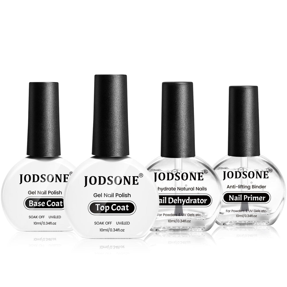 JODSONE 4-bottle set front view showing neat packaging and contents, ideal for travel