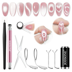 JODSONE front packaging showing complete cat-eye magnet kit and benefits