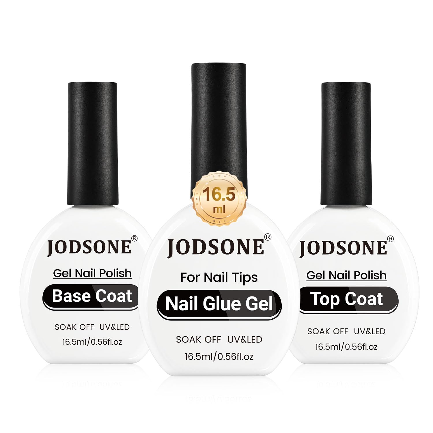 JODSONE front packaging view showing all three bottles and benefits