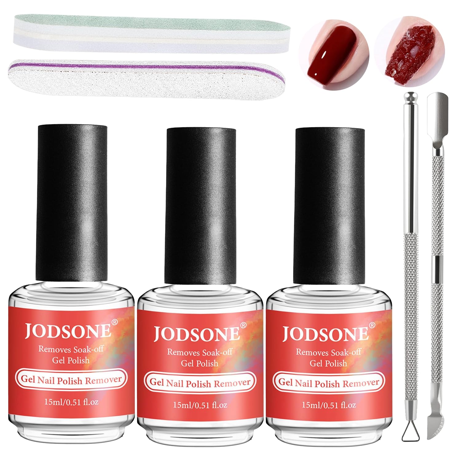 jodsone front packaging showing kit contents and compact design benefit