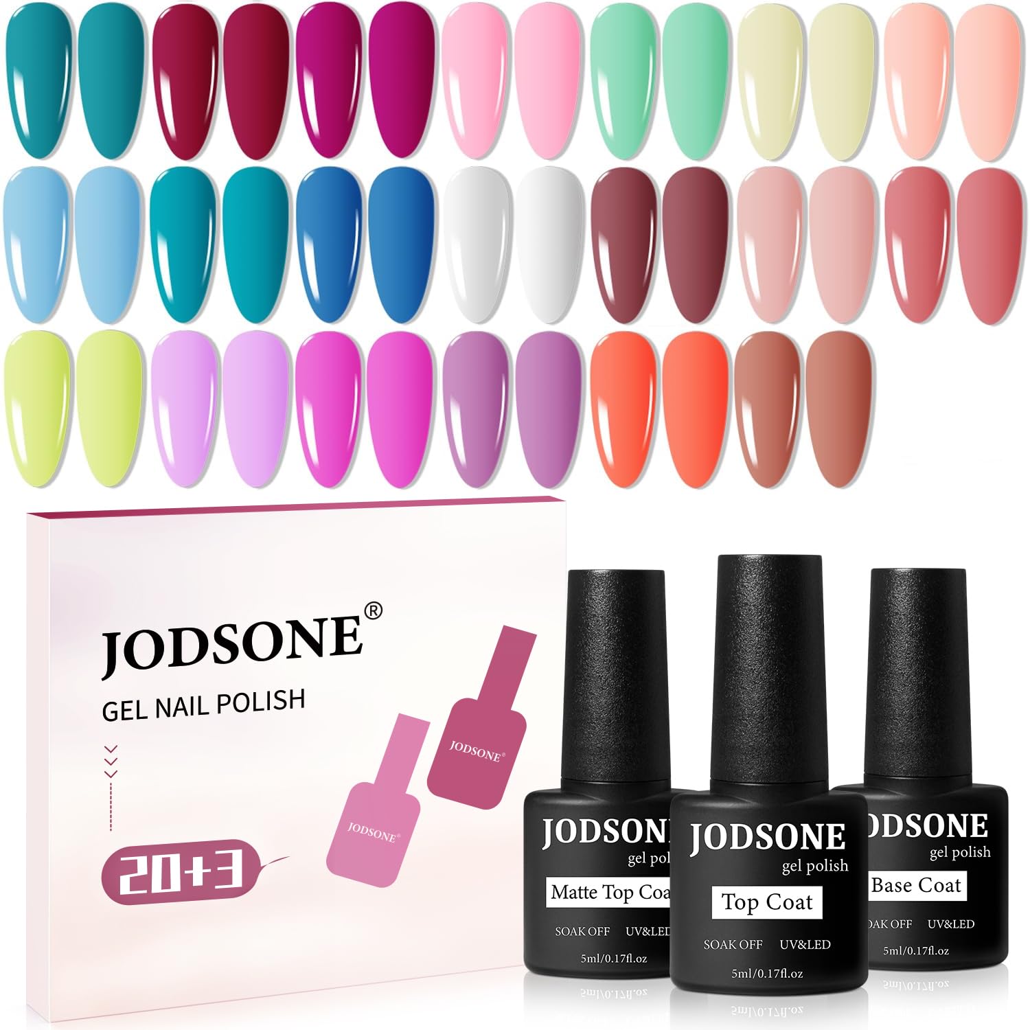JODSONE front packaging showing full 23-piece kit and contents benefit convenience