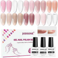 JODSONE front packaging showing full gel set for easy at-home use