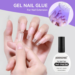 JODSONE set used on a home nail station illustrating easy application