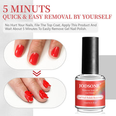 JODSONE in-use photo removing gel with tool for safe neat results