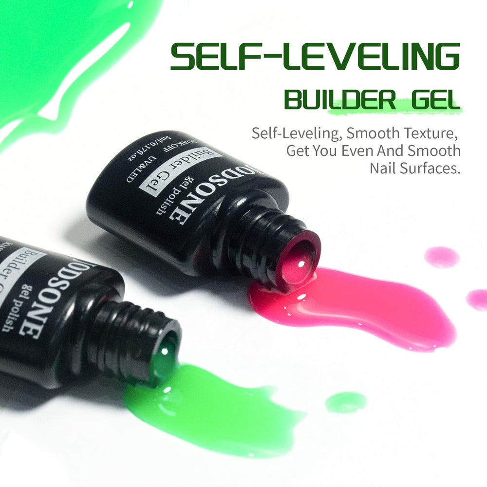 JODSONE hands with finished nails showing salon-quality glossy results