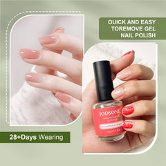 JODSONE lifestyle bathroom setup with kit showing convenient home manicure benefit