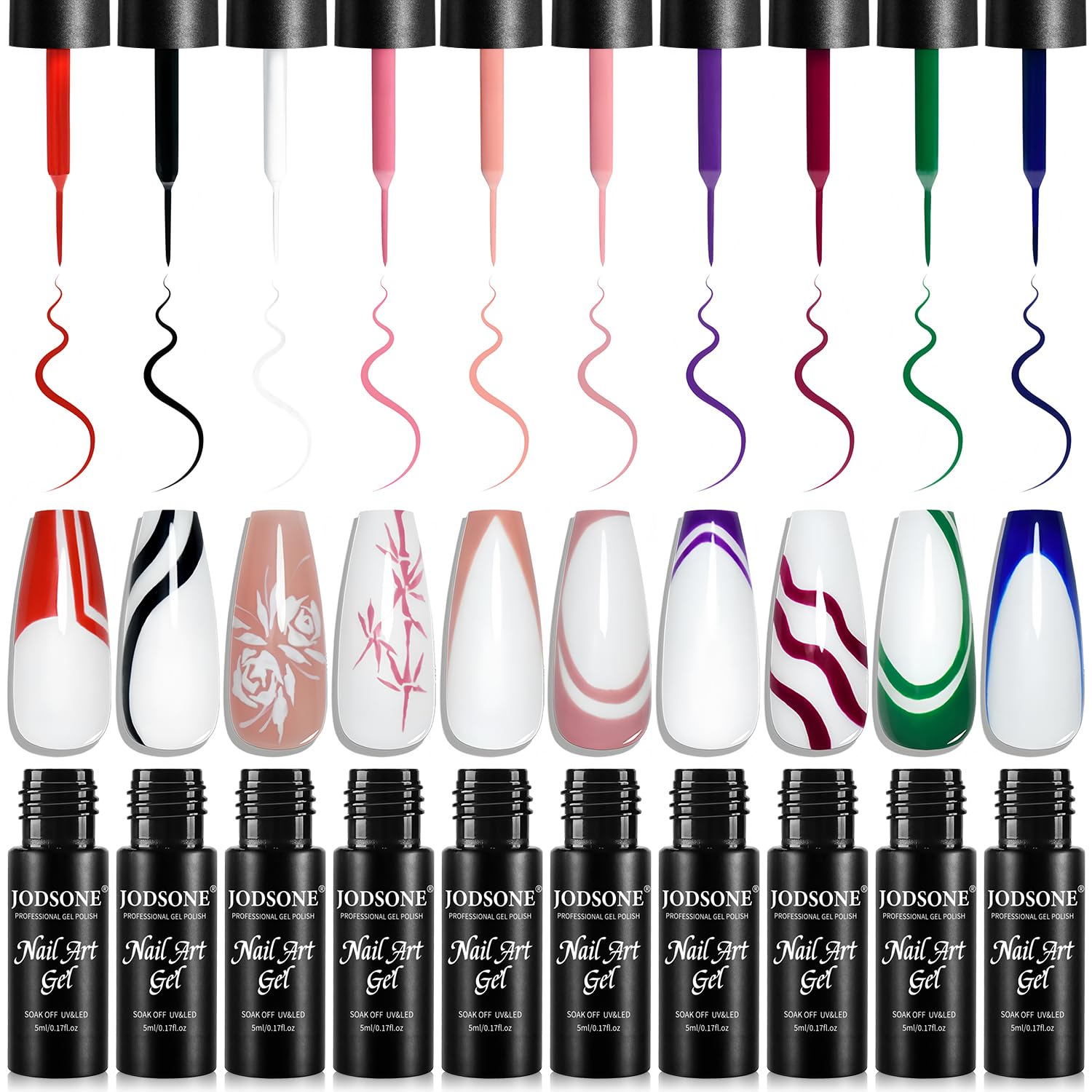 JODSONE lifestyle scene of a finished manicure highlighting polished results