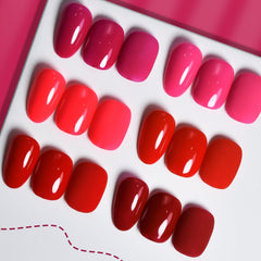 JODSONE manicure in use with hand applying polish demonstrating professional application