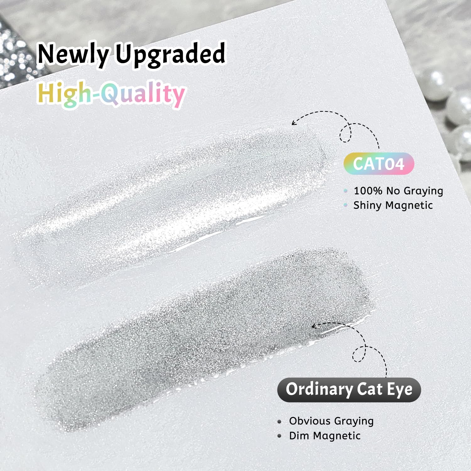 JODSONE nail swatch gradient on tip board showing blendable jelly shades