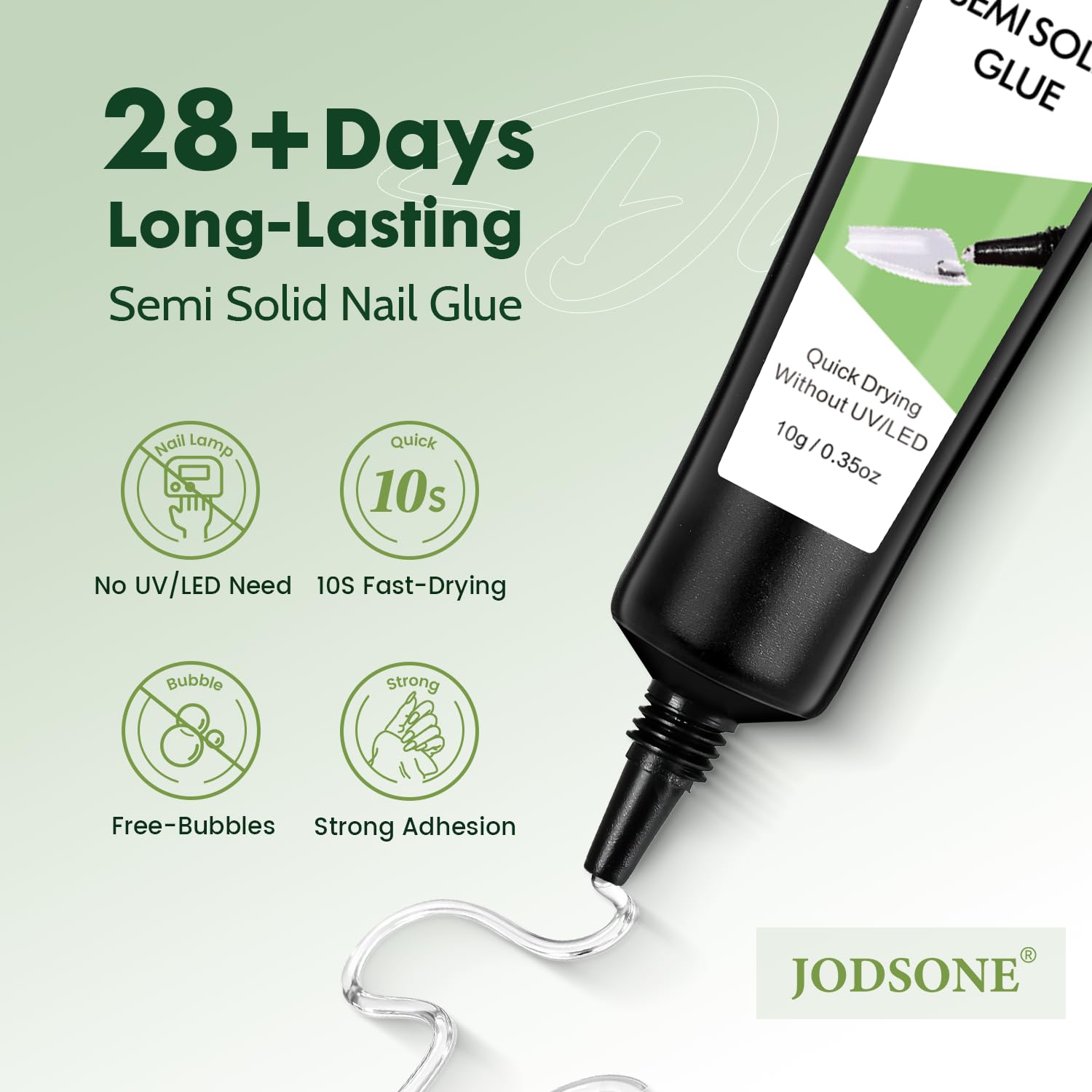 JODSONE precision tip close-up for accurate no-drip application