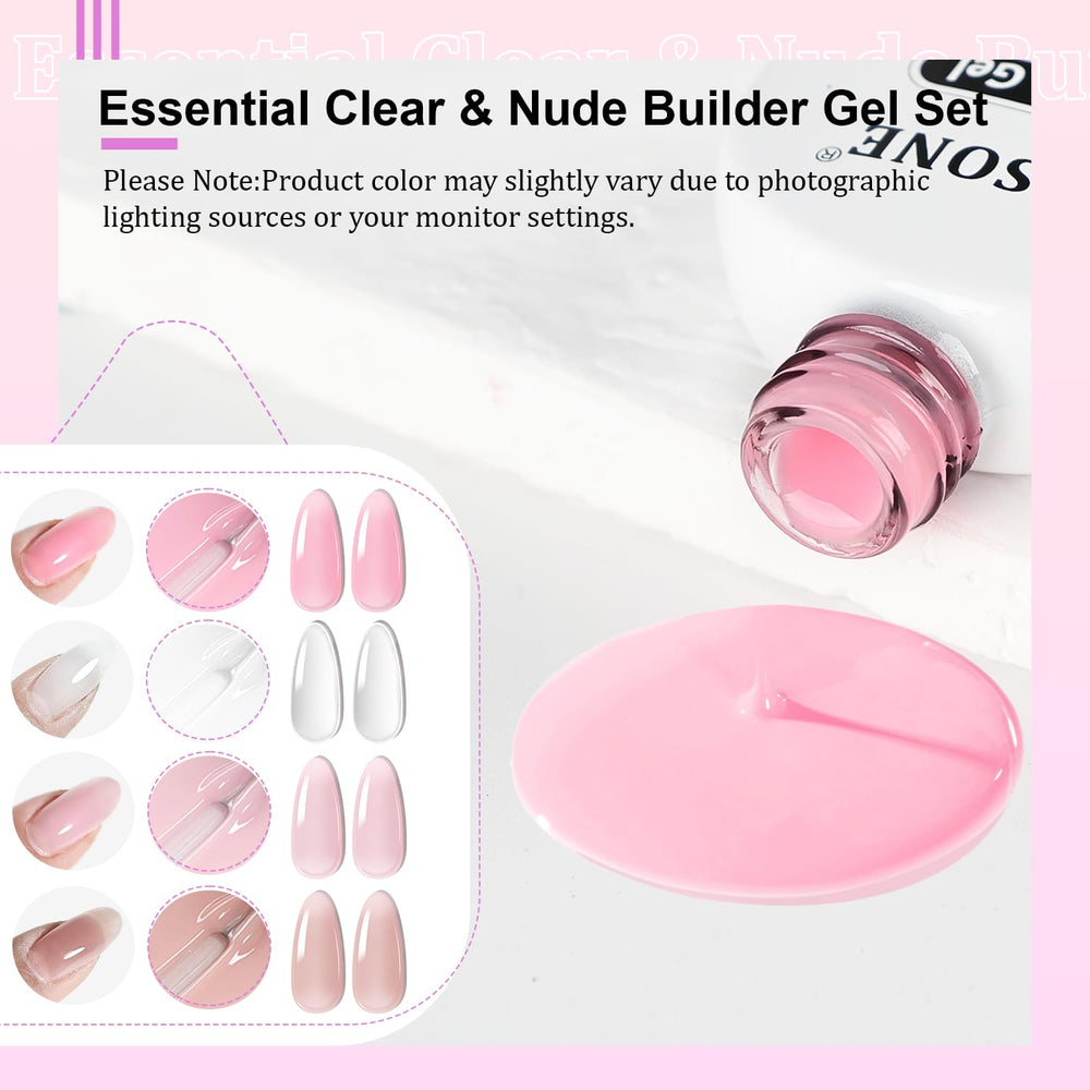 JODSONE color swatches pink nude milky brown to match many skin tones