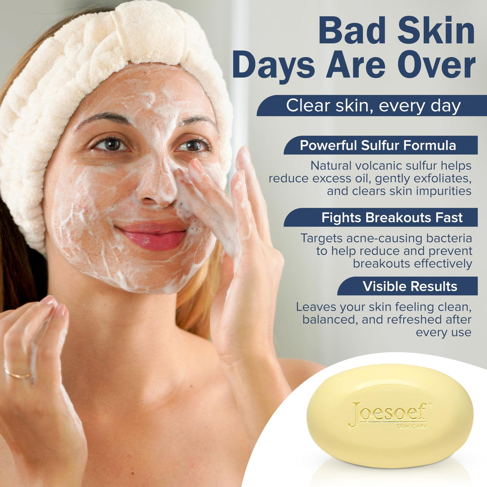 JOESOEF SKIN CARE soap lather foaming to cleanse pores effectively