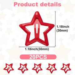 Joez Wonderful close-up of red star shape highlighting charming detail