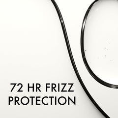 John Frieda serum smoothed on dry hair targeting flyaways and frizz