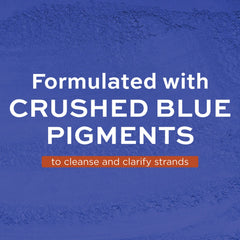 John Frieda Blue Crush conditioner before and after brunette hair showing reduced brassiness