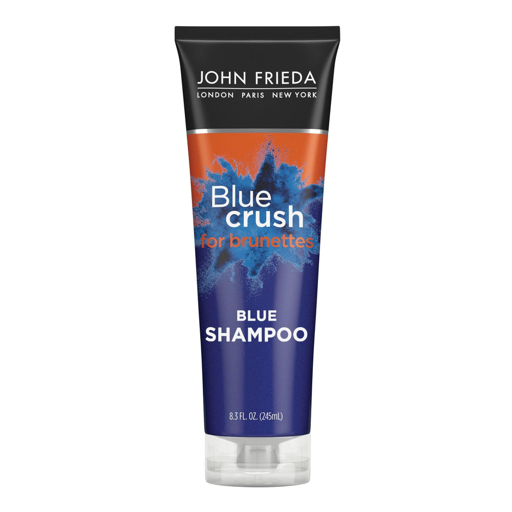 John Frieda Blue Crush conditioner front packaging showing bottle and benefit