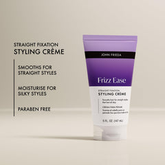 john frieda ingredient label close-up highlighting ThermaGuard complex and benefits