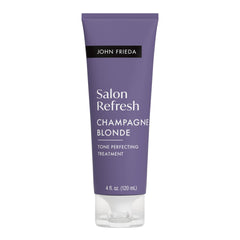 John Frieda front packaging showing champagne blonde toner and clear benefit