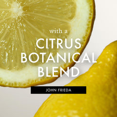 John Frieda before and after blonde hair to show brighter, sun-kissed results