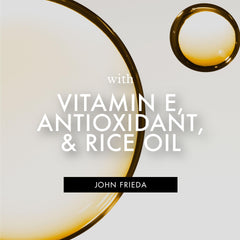 John Frieda key oils display argan coconut moringa for nourishment