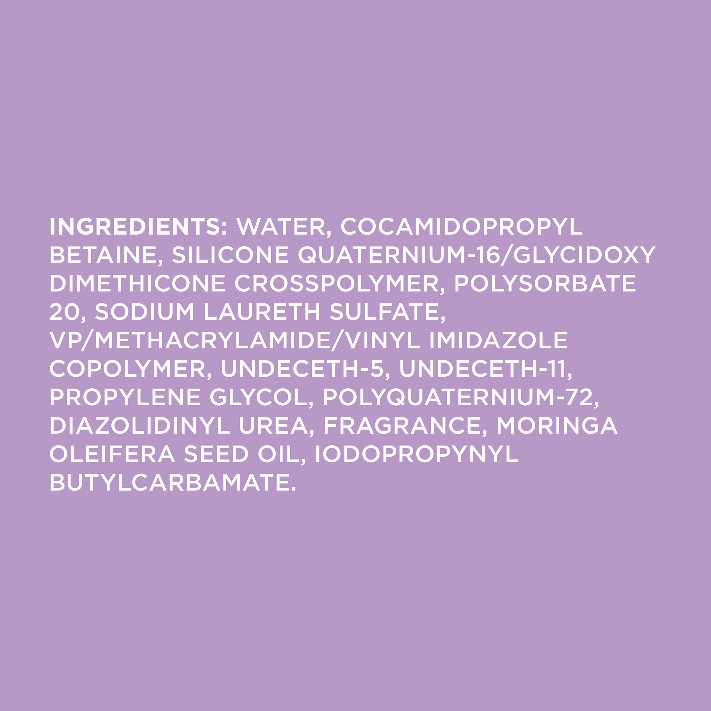 John Frieda label closeup highlighting usage and safe-for-color text