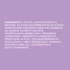 John Frieda label closeup highlighting usage and safe-for-color text